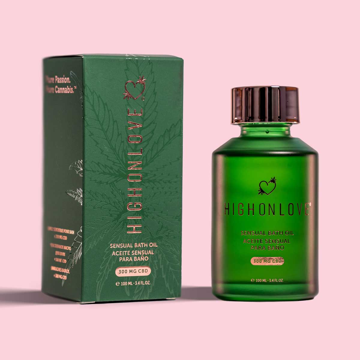 Huile de bain sensuelle